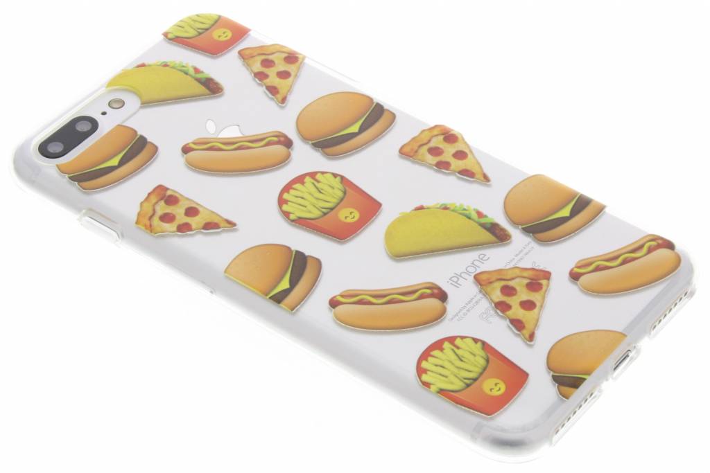 Image of Emoji Fast Food TPU hoesje voor de iPhone 7 Plus