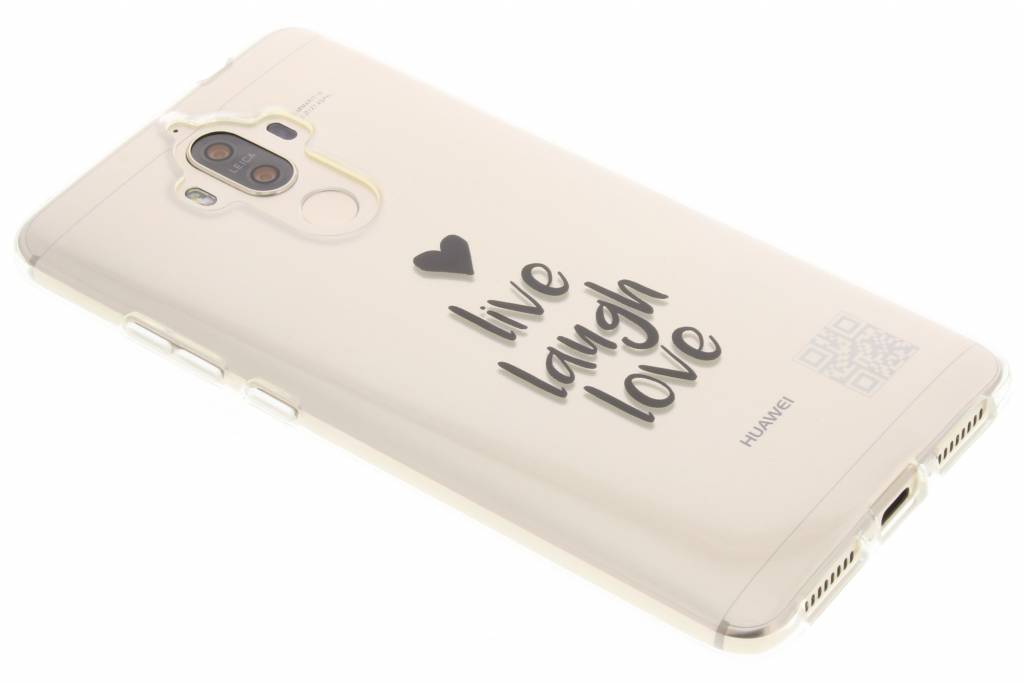 Image of Quote design Live Laugh Love TPU hoesje voor de Huawei Mate 9