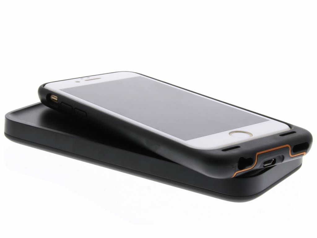 Image of Backbone Wireless Charging Case voor de iPhone 6 / 6s - Zwart / Oranje