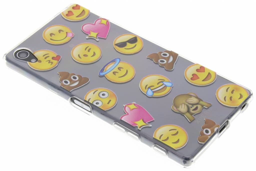 Image of Emoji Smiley TPU hoesje voor de Sony Xperia Z5 Premium