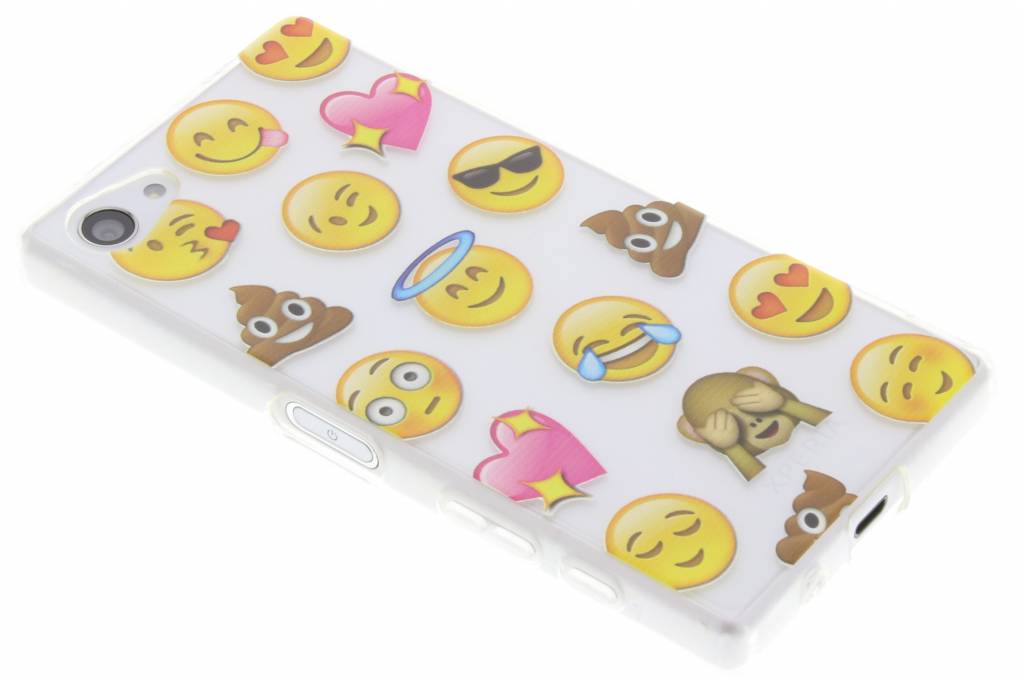 Image of Emoji Smiley TPU hoesje voor de Sony Xperia Z5 Compact