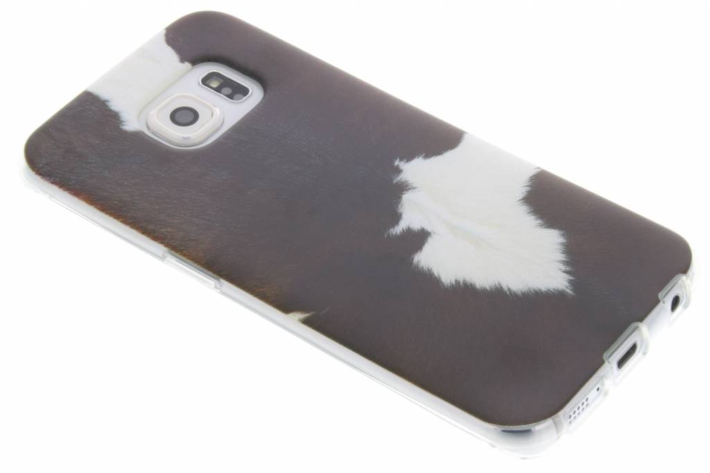 Image of Koe dieren design TPU hoesje voor de Samsung Galaxy S6 Edge