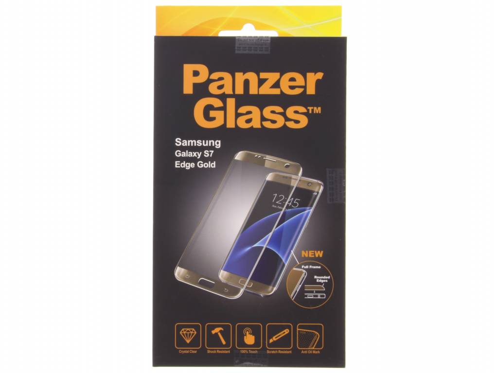 Image of Panzer Glass Samsung Galaxy S7 Edge Gold