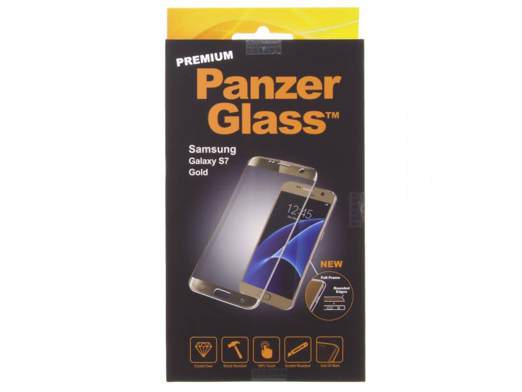 Image of Panzer Glass Premium Samsung S7 Gold