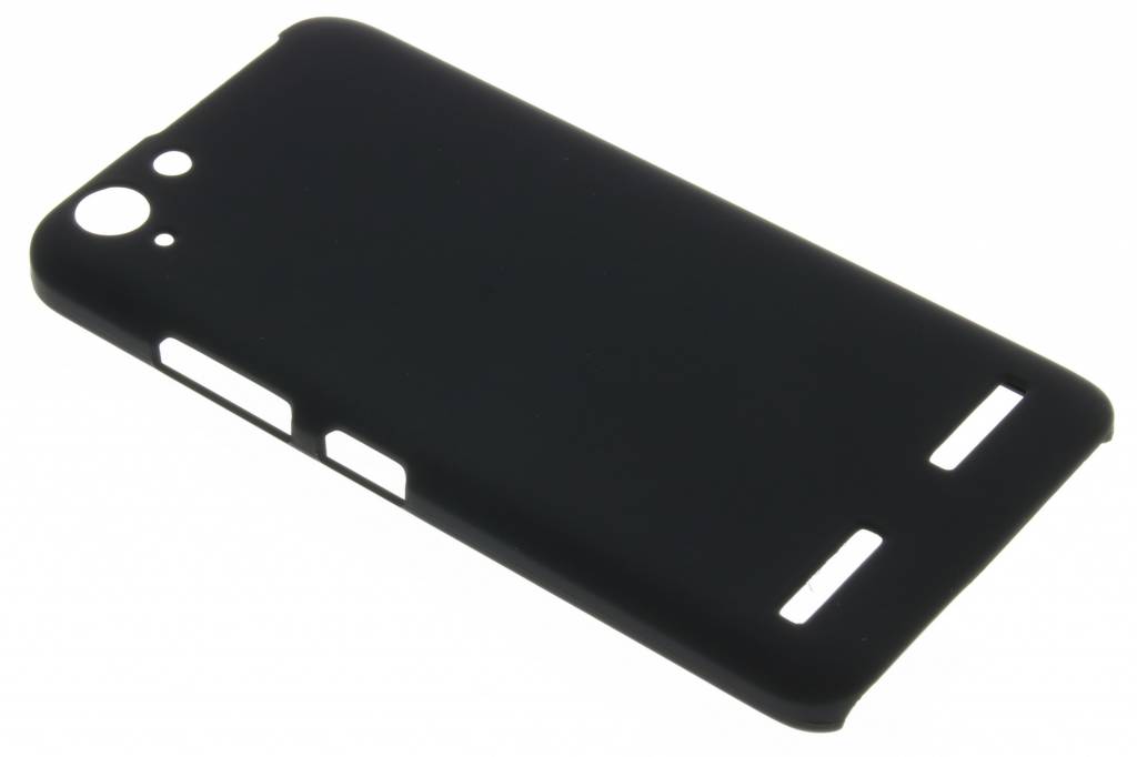 Image of Zwart effen hardcase hoesje voor de Lenovo K5