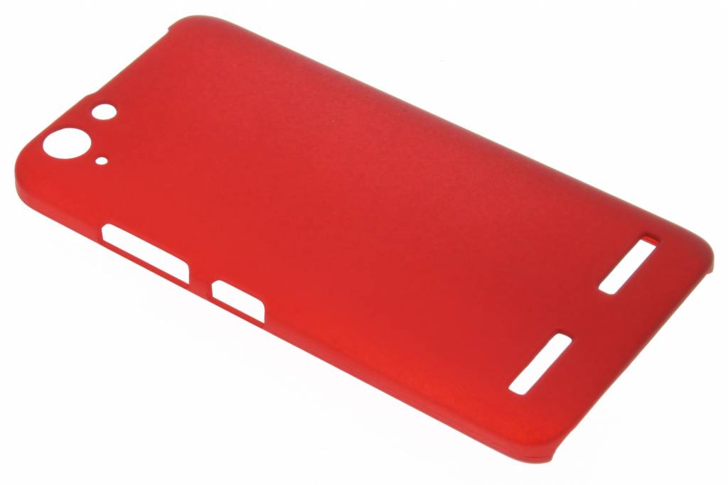 Image of Rood effen hardcase hoesje voor de Lenovo K5