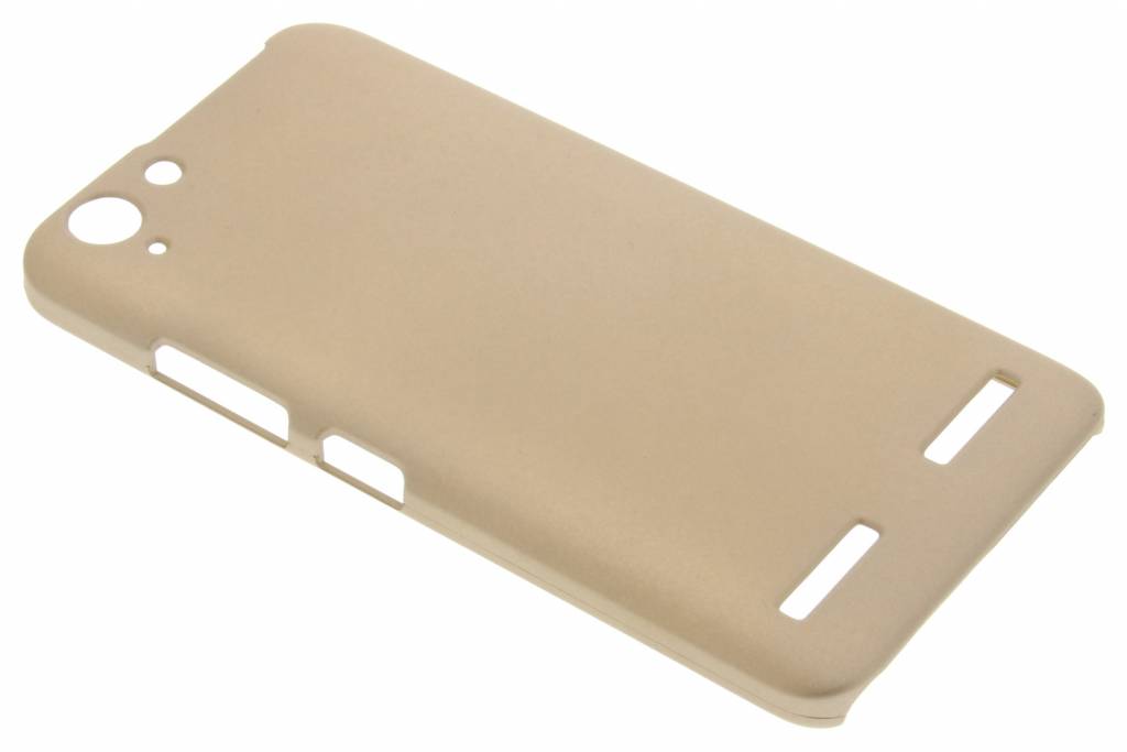 Image of Gouden effen hardcase hoesje voor de Lenovo K5