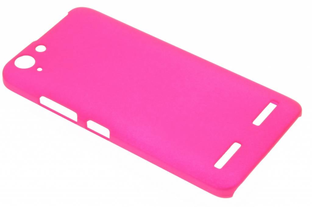 Image of Fuchsia effen hardcase hoesje voor de Lenovo K5