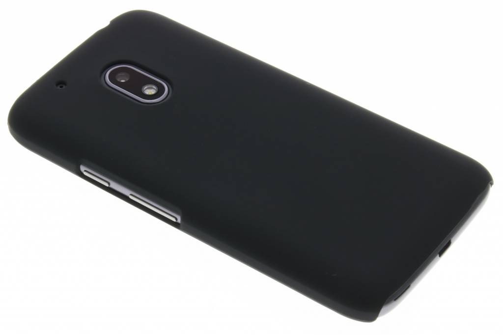 Image of Zwart effen hardcase hoesje voor de Motorola Moto G4 Play