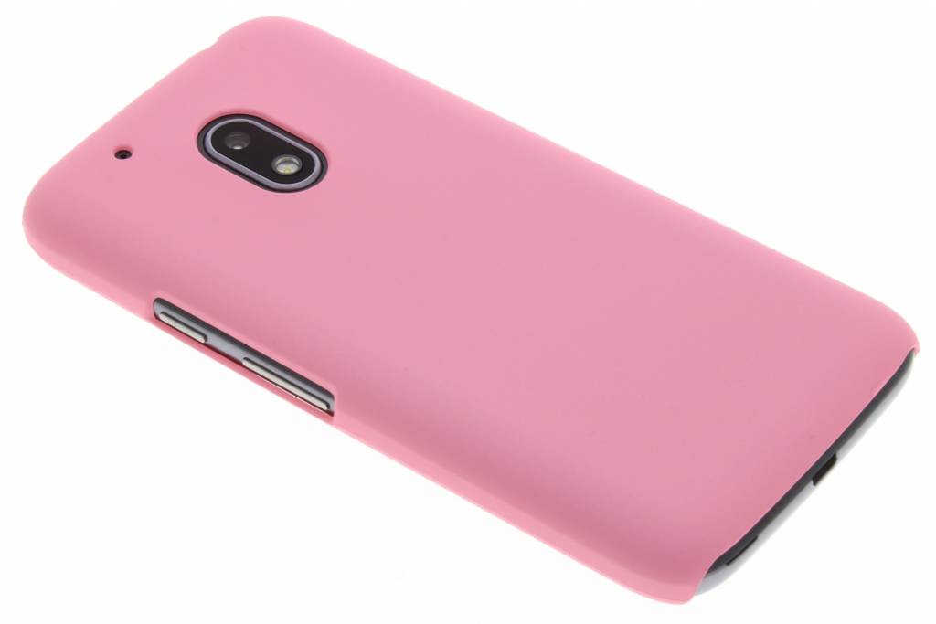 Image of Roze effen hardcase hoesje voor de Motorola Moto G4 Play