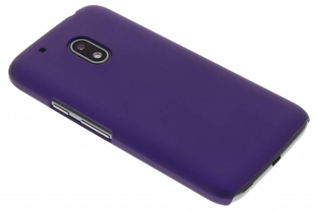 Image of Paars effen hardcase hoesje voor de Motorola Moto G4 Play