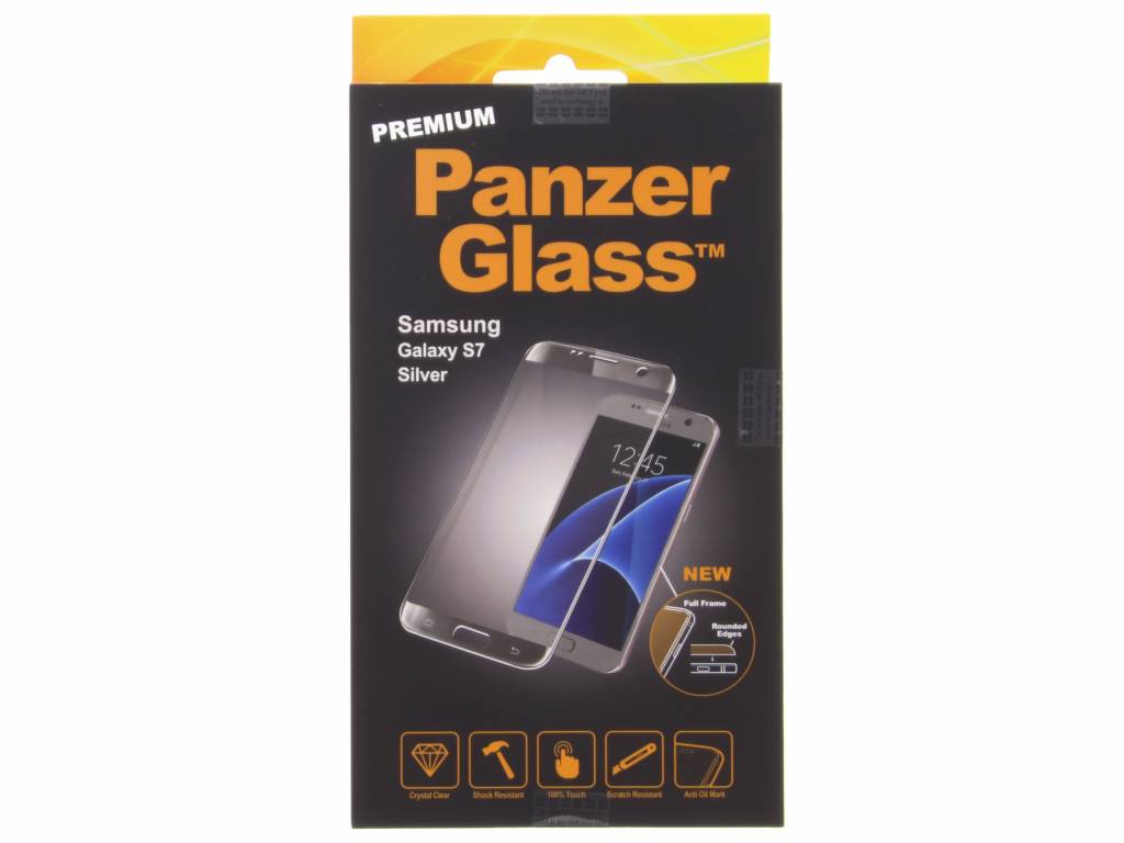 Image of Panzer Glass Premium Samsung S7 Silver