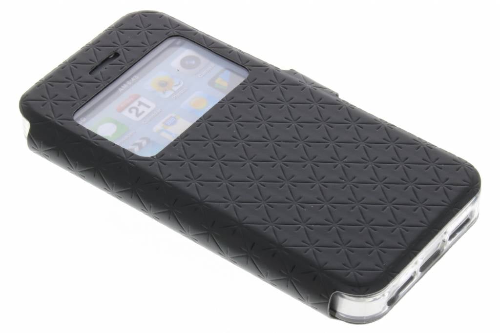 Image of Zwart Rhombus hoesje voor de iPhone 5 / 5s / SE