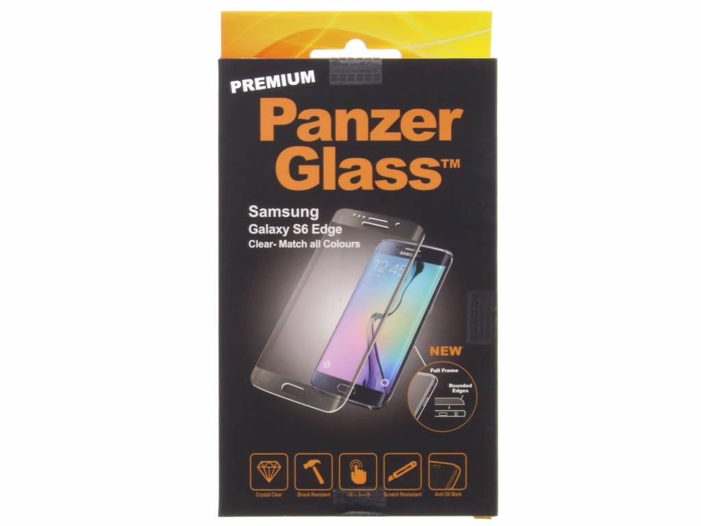 Image of PanzerGlass Samsung Galaxy S6 Edge helder
