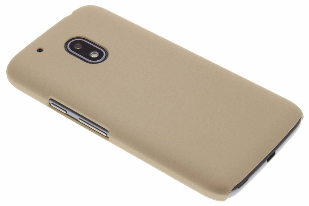 Image of Gouden effen hardcase hoesje voor de Motorola Moto G4 Play