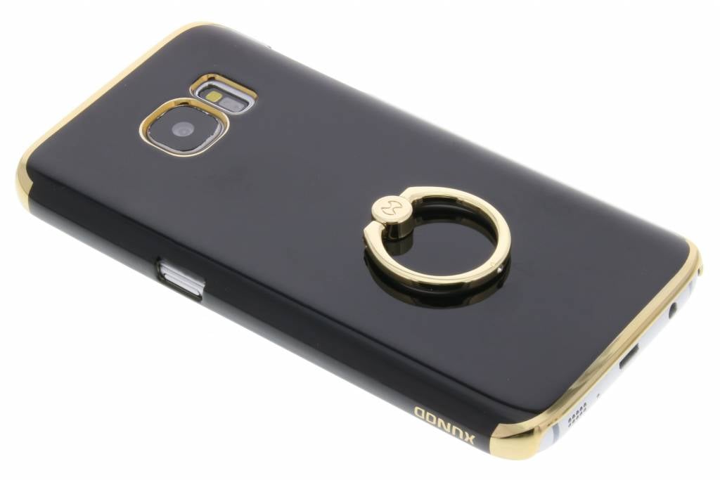 Image of Goud hardcase hoesje met ring voor de Samsung Galaxy S7