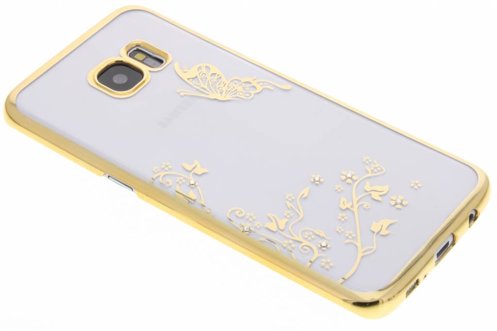 Image of Transparant vlinder design hardcase hoesje voor de Samsung Galaxy S7 Edge