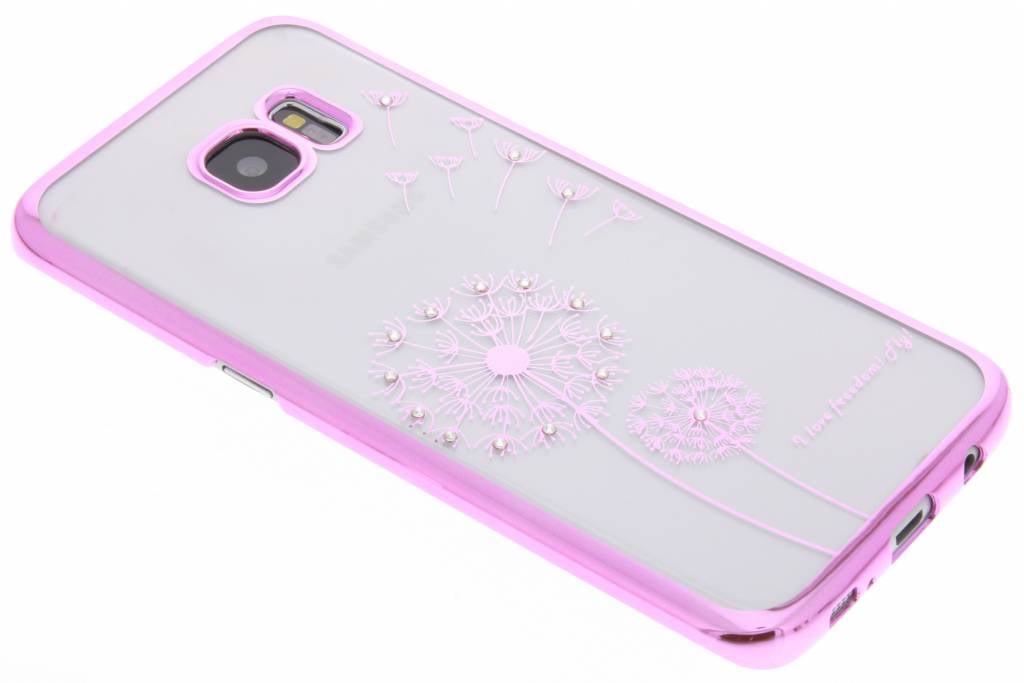 Image of Transparant paardenbloem design hardcase hoesje voor de Samsung Galaxy S7 Edge