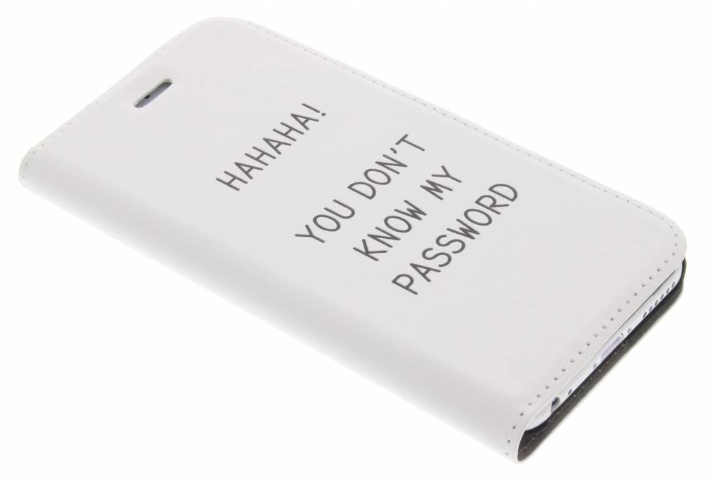 Image of Quote Design Don't Know Password Booklet voor de iPhone 6 / 6s