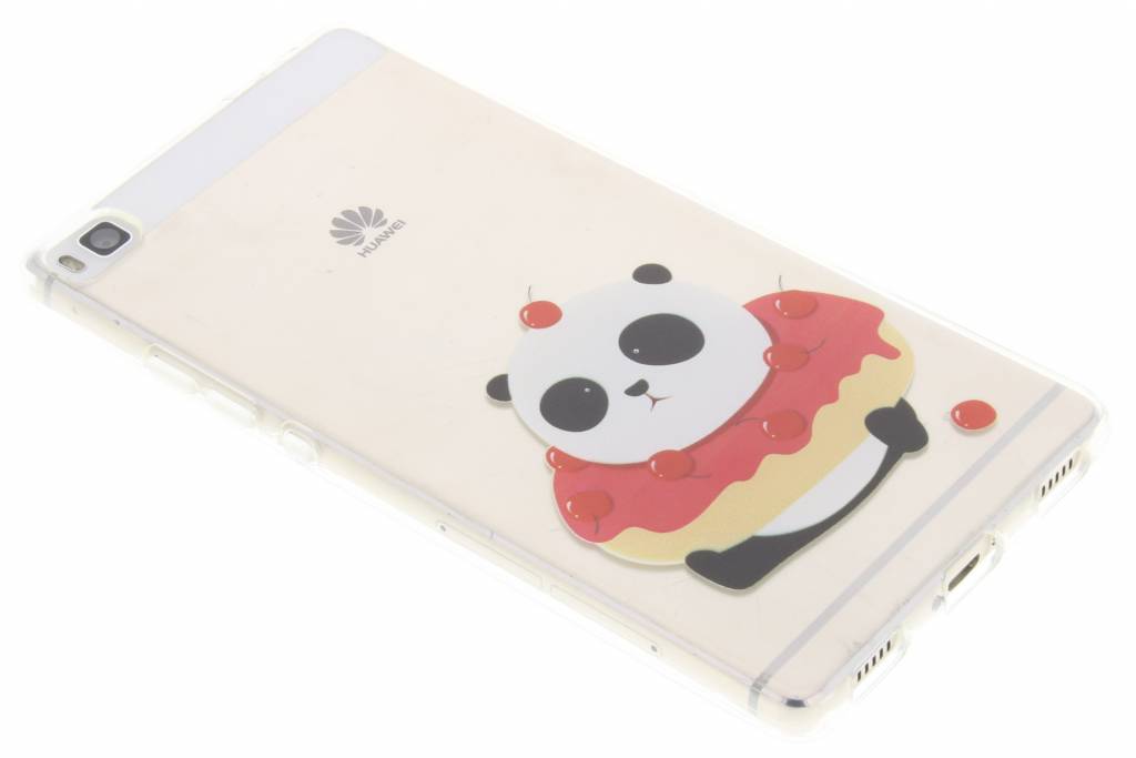 Image of Panda Cherry Donut TPU hoesje voor de Huawei P8