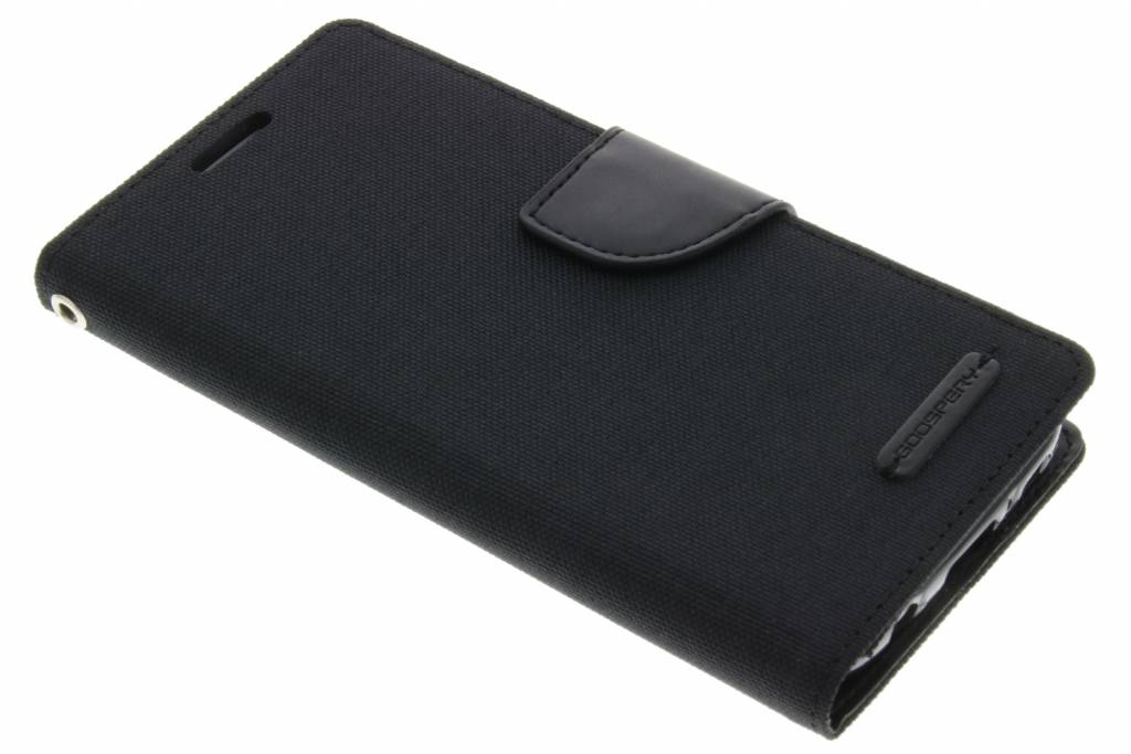 Image of Canvas Diary Case voor de Samsung Galaxy S7 - Zwart