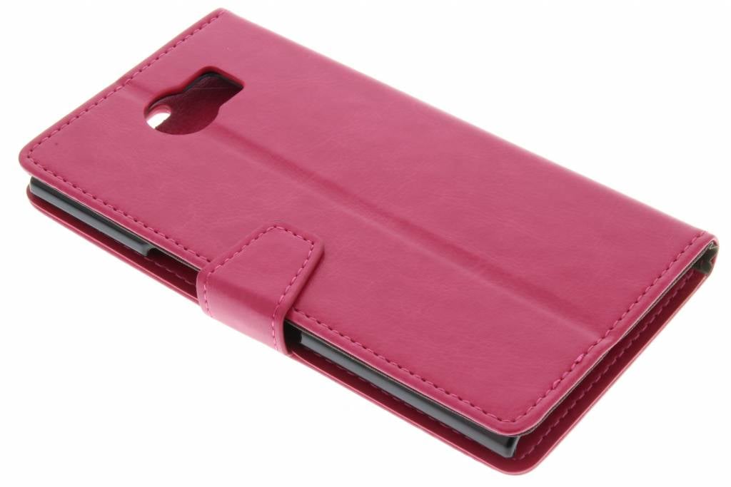 Image of Fuchsia zakelijke booktype hoes voor de Blackberry Priv