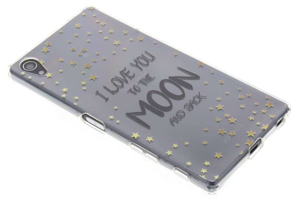 Image of Quote design Love You To The Moon TPU hoesje voor de Sony Xperia Z5 Premium