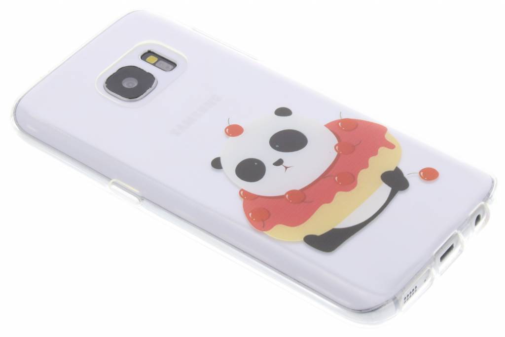 Image of Panda Cherry Donut TPU hoesje voor de Samsung Galaxy S7