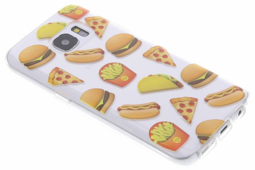 Image of Emoji Fast Food TPU hoesje voor de Samsung Galaxy S7