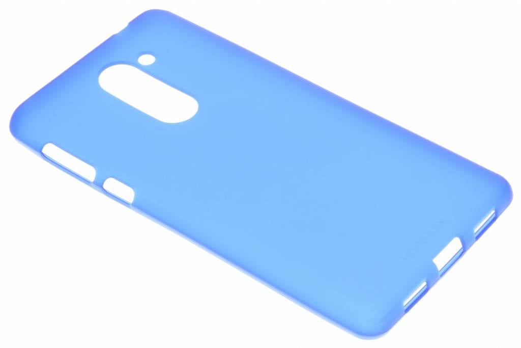 Image of Blauwe effen gel case voor de Huawei Mate 9 Lite
