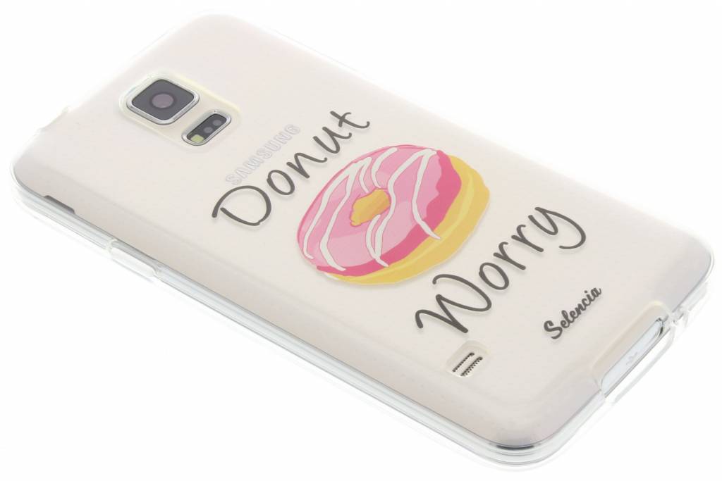 Image of Foodies Donut Worry TPU hoesje Samsung Galaxy S5 (Plus) / Neo