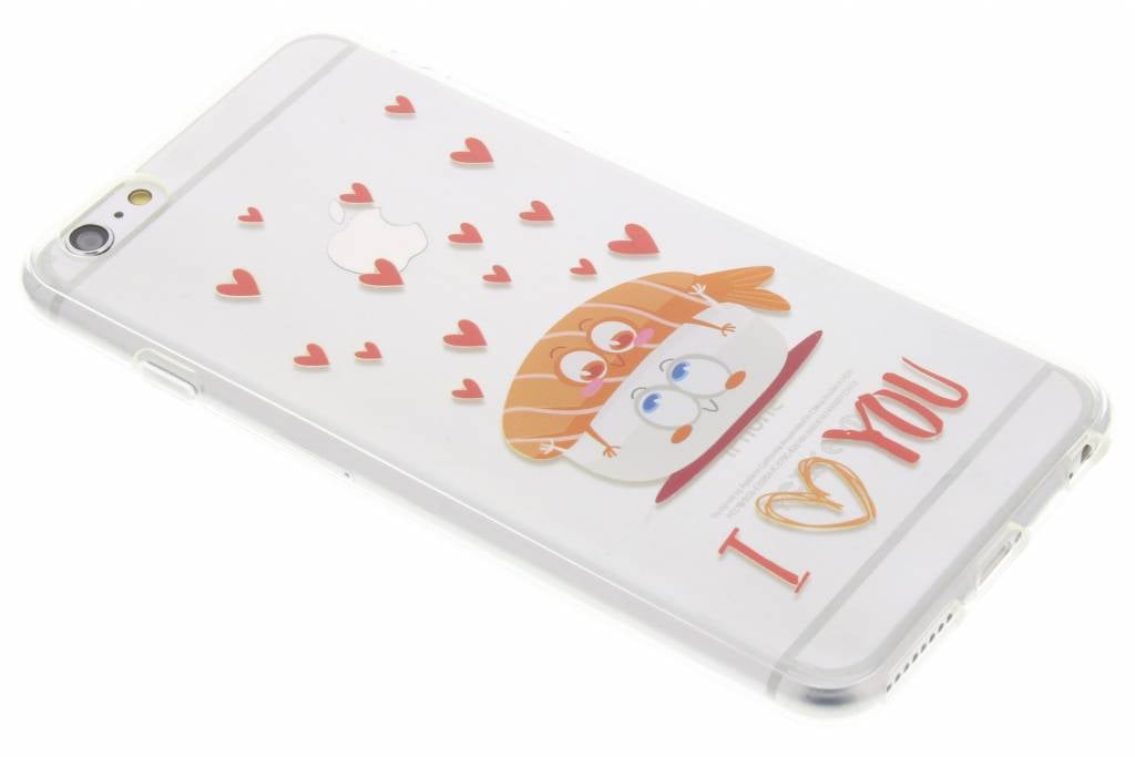 Image of Sushi I Love You Friends TPU hoesje iPhone 6(s) Plus