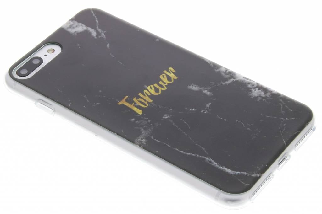 Image of BFF Black Marble Love TPU hoesje voor de iPhone 7 Plus