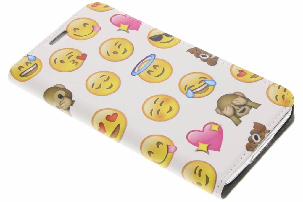 Image of Emoji Smiley Design Booklet voor de Samsung Galaxy S5 (Plus) / Neo