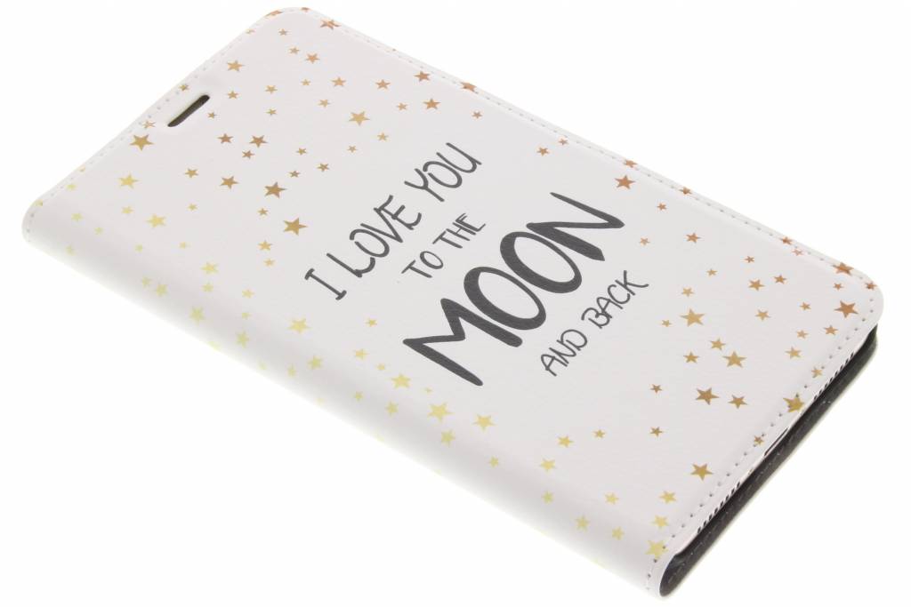 Image of Quote Design Love you to the moon Booklet voor de Huawei Mate 9