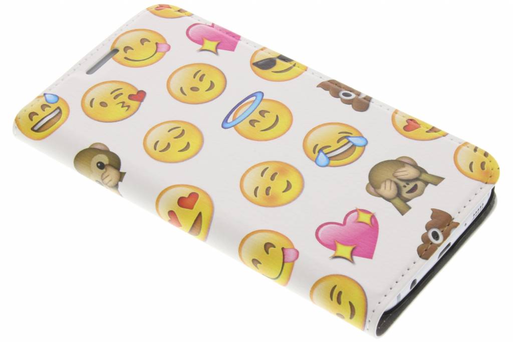 Image of Emoji Smiley Design Booklet voor de Samsung Galaxy S7