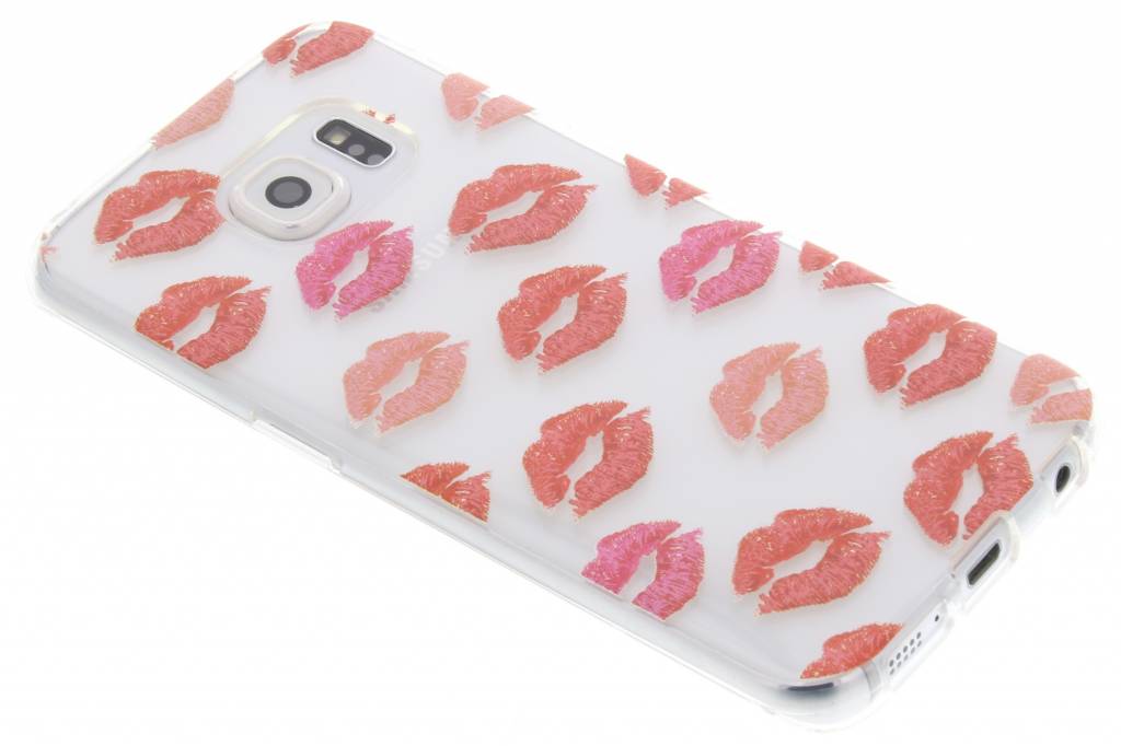 Image of Kiss Lips Love TPU hoesje voor de Samsung Galaxy S6 Edge