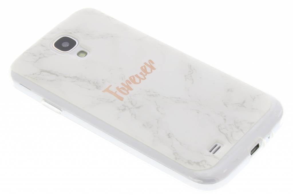 Image of BFF White Marble Love TPU hoesje voor de Samsung Galaxy S4