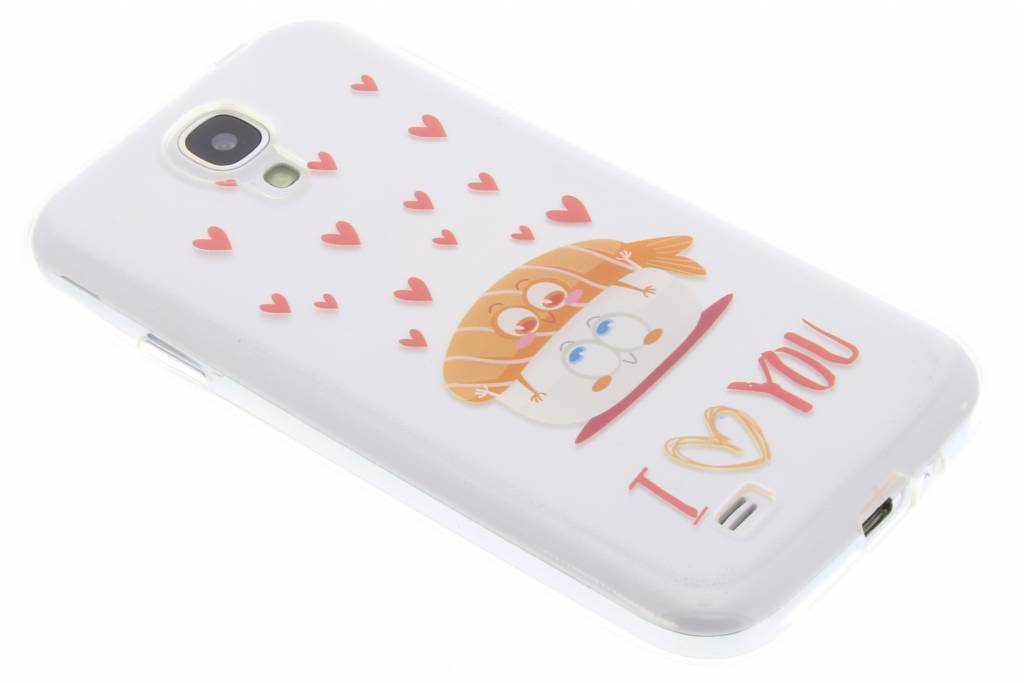 Image of Sushi I Love You Friends TPU hoesje voor de Samsung Galaxy S4