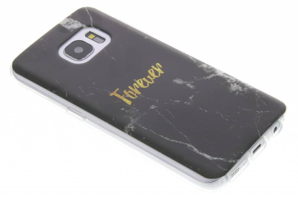Image of BFF Black Marble Love TPU hoesje voor de Samsung Galaxy S7