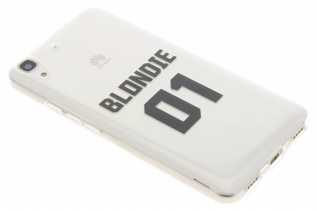 Image of BFF Blondie Love TPU hoesje voor de Huawei Y6