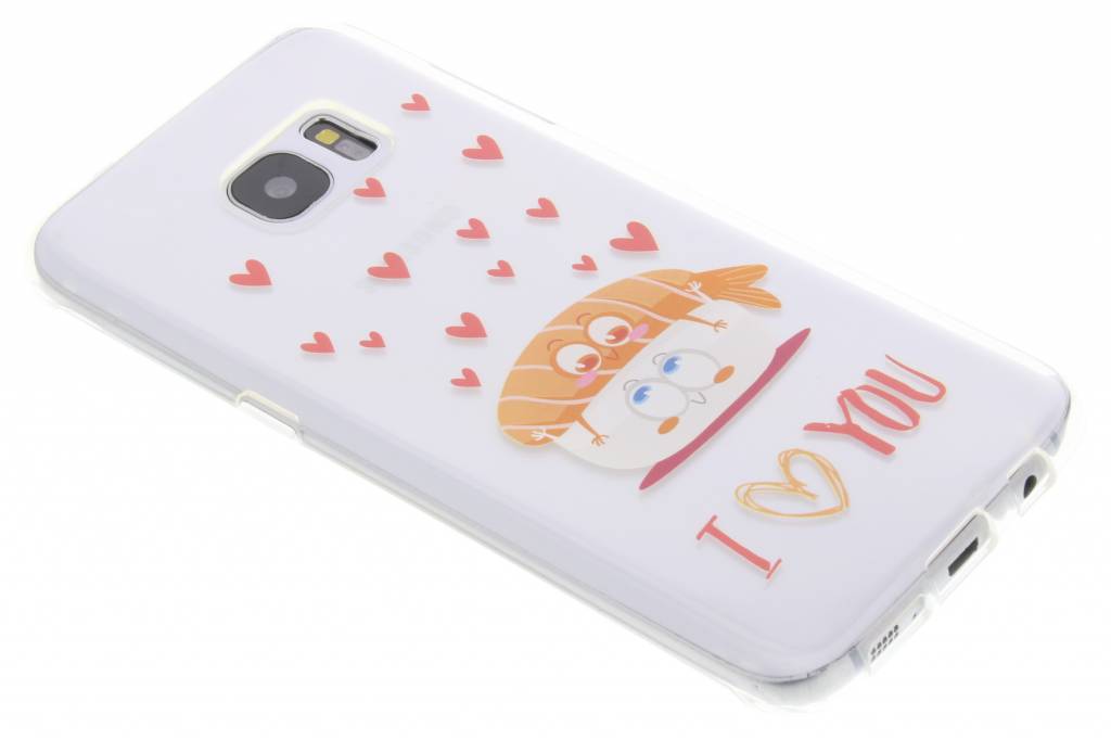 Image of Sushi I Love You Friends TPU hoesje voor de Samsung Galaxy S7 Edge