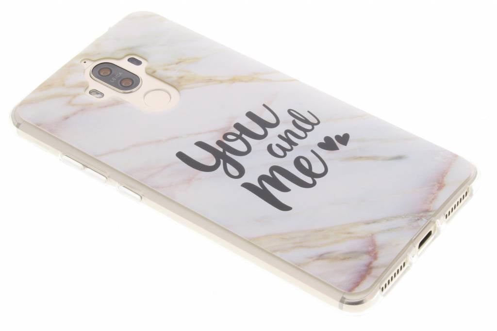 Image of Marble Multicolor Love Quote TPU hoesje voor de Huawei Mate 9