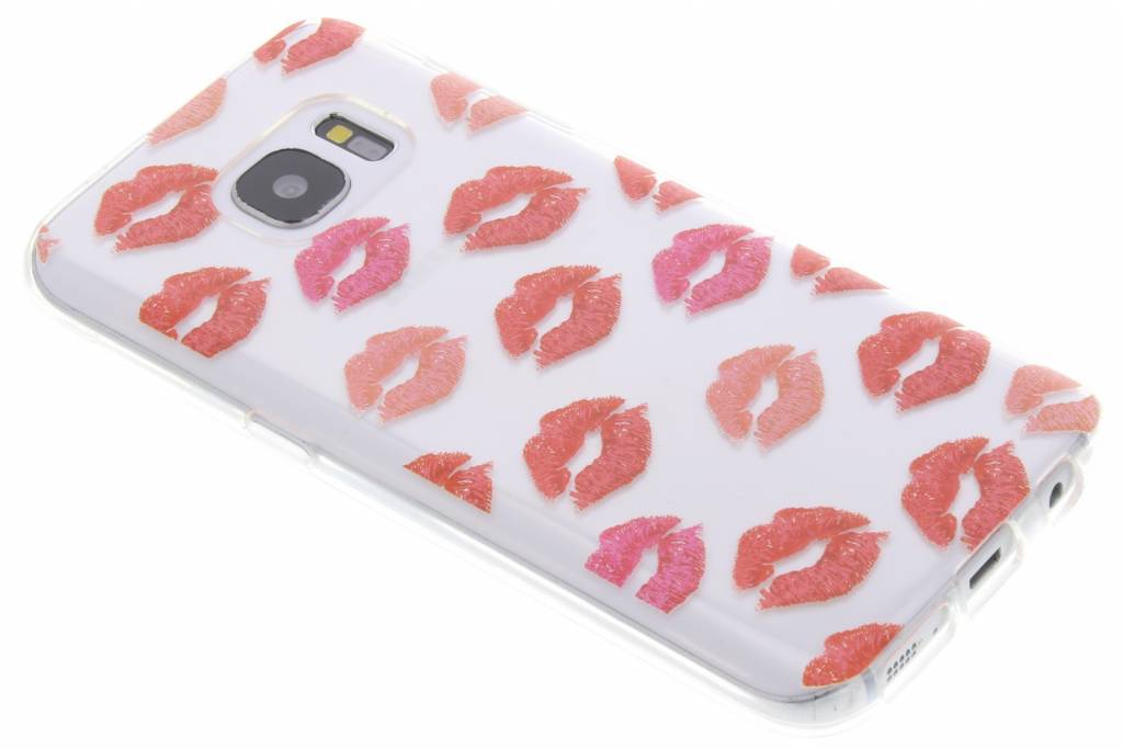 Image of Kiss Lips Love TPU hoesje voor de Samsung Galaxy S7