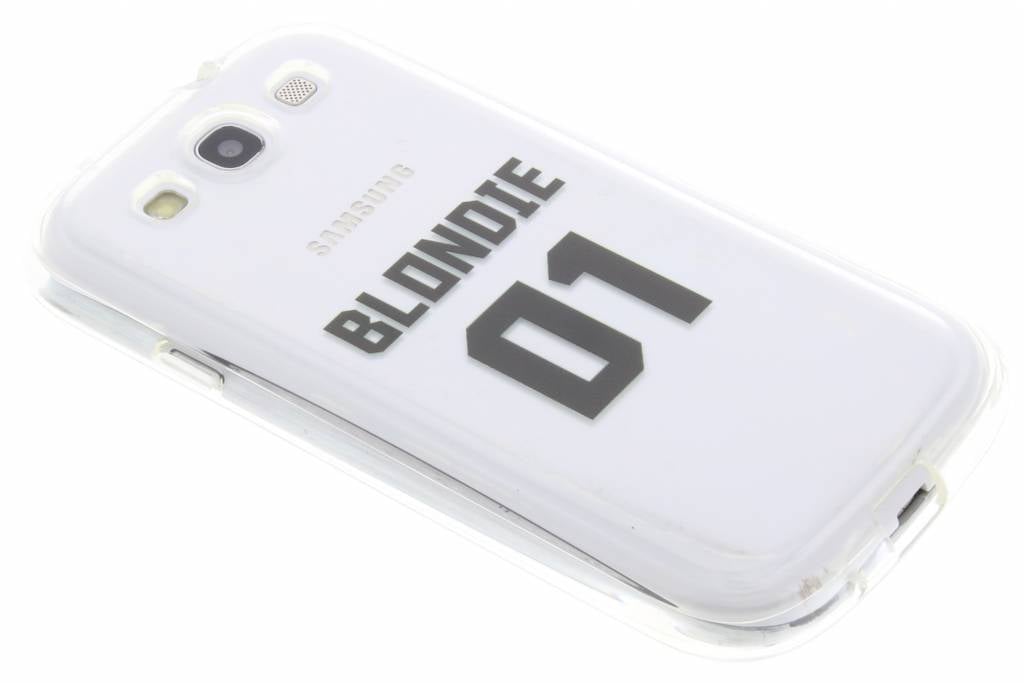 Image of BFF Blondie Love TPU hoesje voor de Samsung Galaxy S3