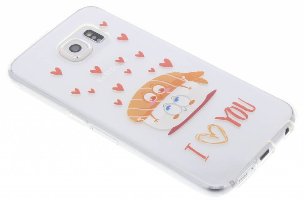 Image of Sushi I Love You Friends TPU hoesje voor de Samsung Galaxy S6