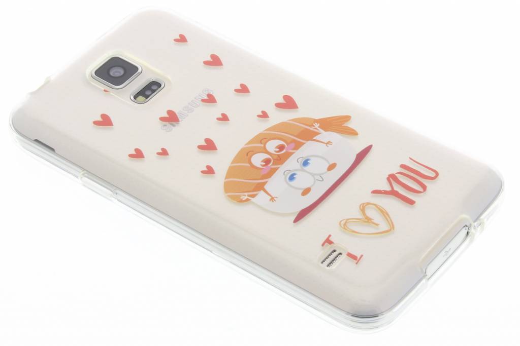 Image of Sushi I Love You Friends TPU hoesje voor de Samsung Galaxy S5 (Plus) / Neo