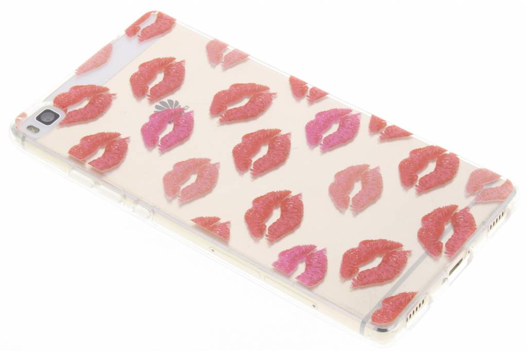 Image of Kiss Lips Love TPU hoesje voor de Huawei P8