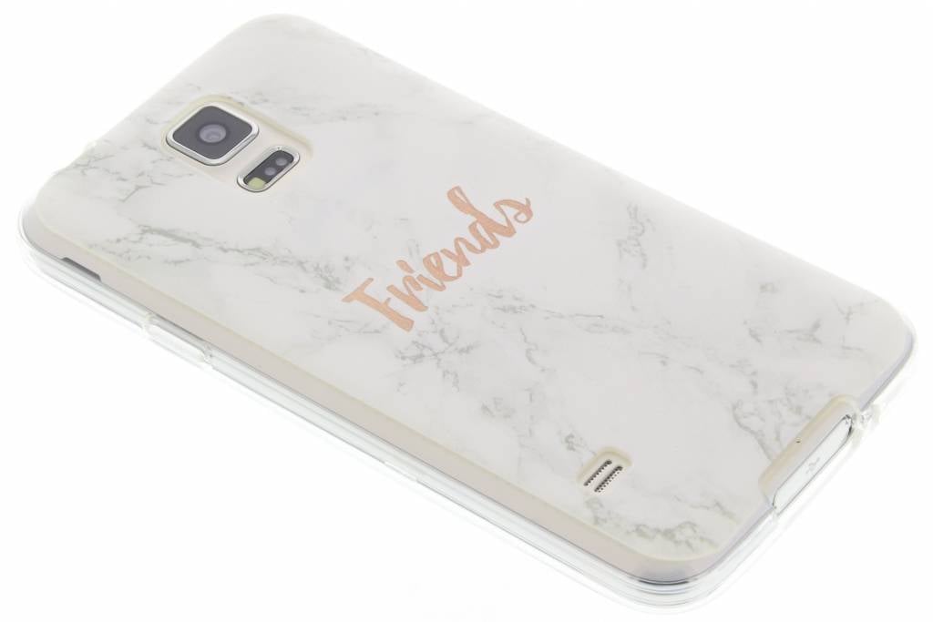 Image of BFF White Marble Love TPU hoesje voor de Samsung Galaxy S5 (Plus) / Neo