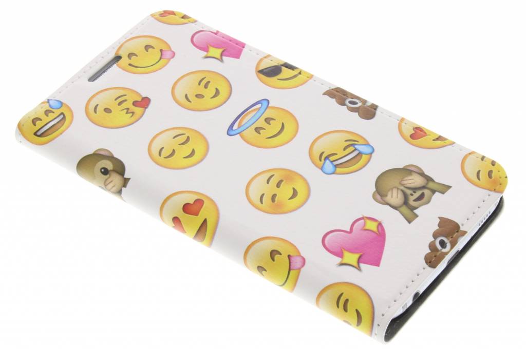 Image of Emoji Smiley Design Booklet voor de Samsung Galaxy S6